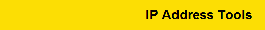 IP Address Tools